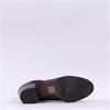 Regarde Le Ciel Jolene Cuff Block Heel - Brown Leather